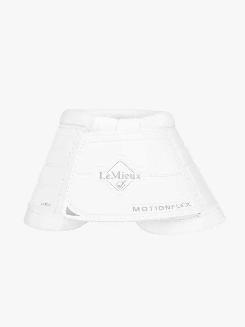 LeMieux Motionflex Over Reach Boots in White-1